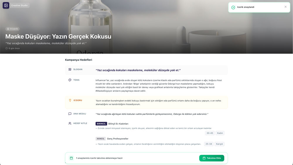 Kreatif Stüdyo ekran görüntüsü